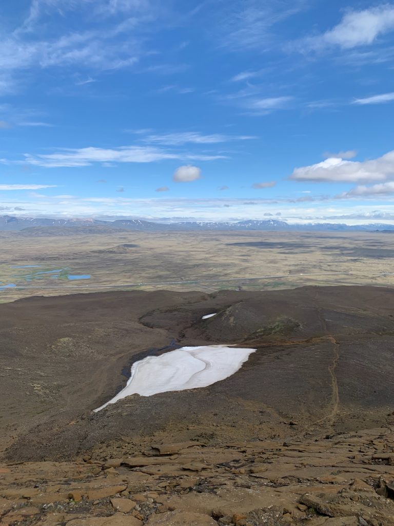 Paisaje de contrastes en Islandia